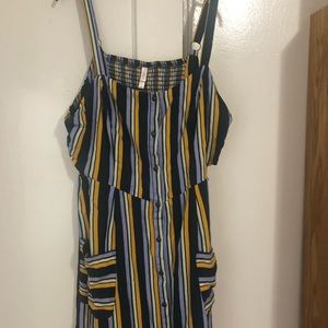 buttoned sundress